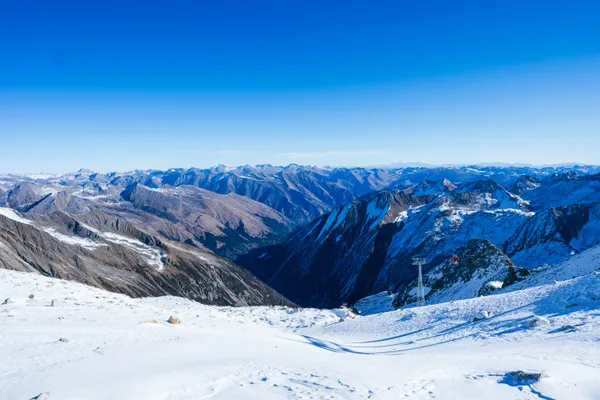 达古冰川 登顶啦!